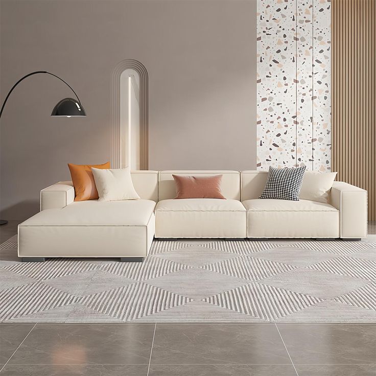 Lunex Modern L-Shape Sofa