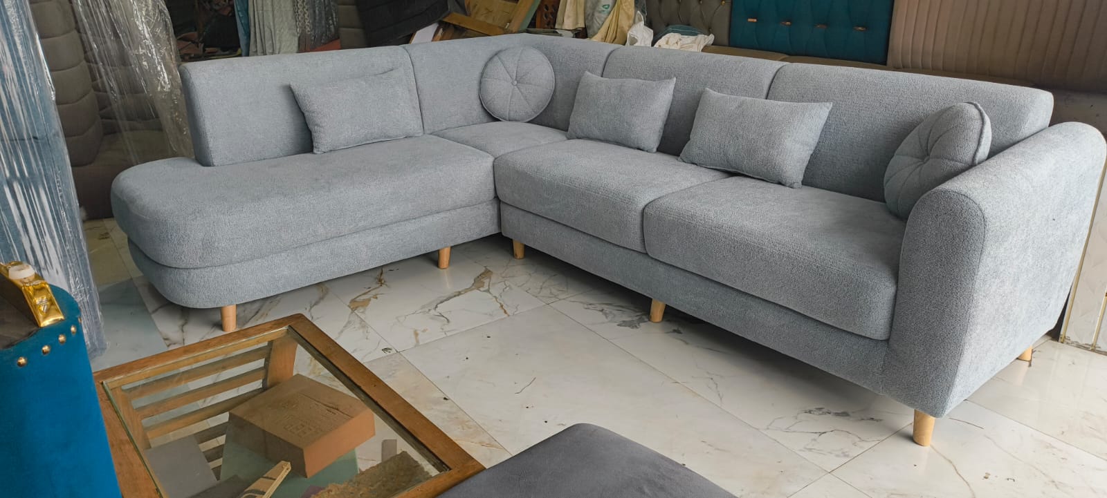 L Shape Sofa Set